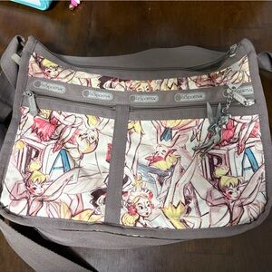 LeSportsac Multicolor Cartoon Print Shoulder Bag